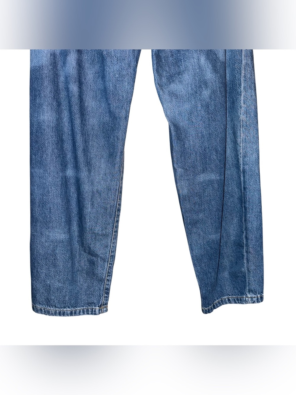 ANTHROPOLOGIE Pilcro The Breaker High Rise Pleated Barrel Leg Jeans Tapered 26 - Picture 8 of 14